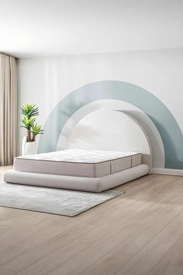 3 LEGOM YATAK BAZA BAŞLIK SET YIKANABİLİR ORTOPEDİK TORBA YAYLI 10 YIL GARANTİLİ 120x200